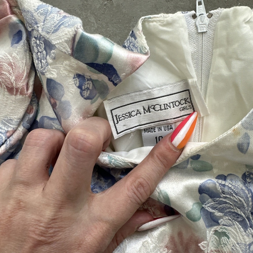 RESELLER BUNDLE! Vintage Big Kids Girls Dresses! 50s-80s! 14 Dresses Sz 6-12 - Picture 6 of 15